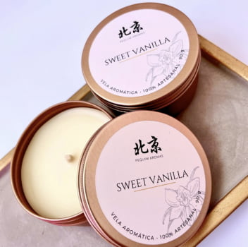 Vela Aromática Sweet Vanilla 90 g 